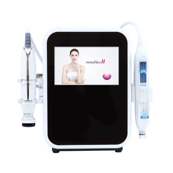 Hello Face Plus 2 Handles No Needle Meso Injector Mesotherapy Device