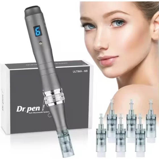 Portable Electric Microneedling Dr.Pen M8 Nano Needle for Face & Body Treatment