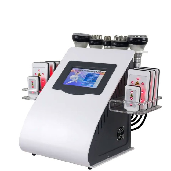 9 in 1 Cavitation Machine 40K Vaccum Rf Skin Tightening Body Shape Weight Loss Fat Cavitation Machine