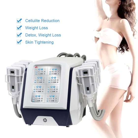 Professional Slimming Machine, Fat Removal, 8-handle Diamond Freezing Pad, Cold Body Shaping , Cryolipolysis Equipment