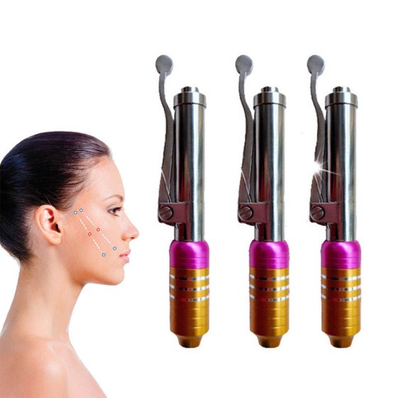Needle Free Injection Face Lip Mesotherapy Gun Hyaluronic Acid Gel Dermal Filler Meso Injector Pen