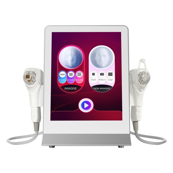 New Upgrade 2 in 1 Micros Needling Non-invasive for Wrinkle Removal Face Lifting Gold Rf Remove Stretch Marks Solve Dull Skin